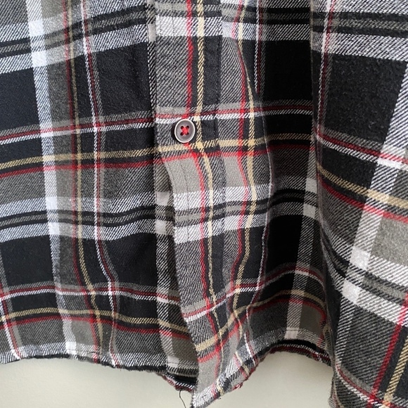 Boston Traders Men's Plaid Flannel Button Up Long Sleeve Shirt SIze XXL - Picture 5 of 12